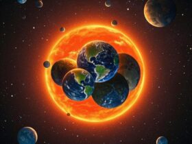 how many earths can fit in the sun