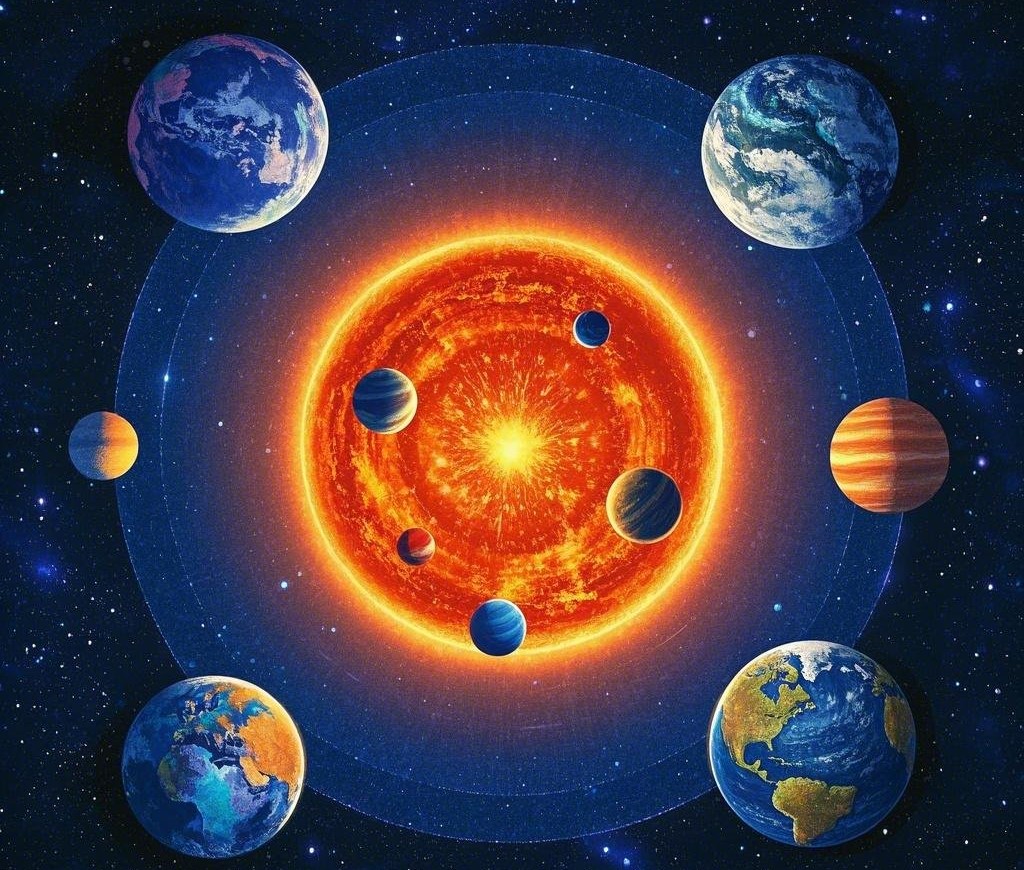 how many earths can fit in the sun