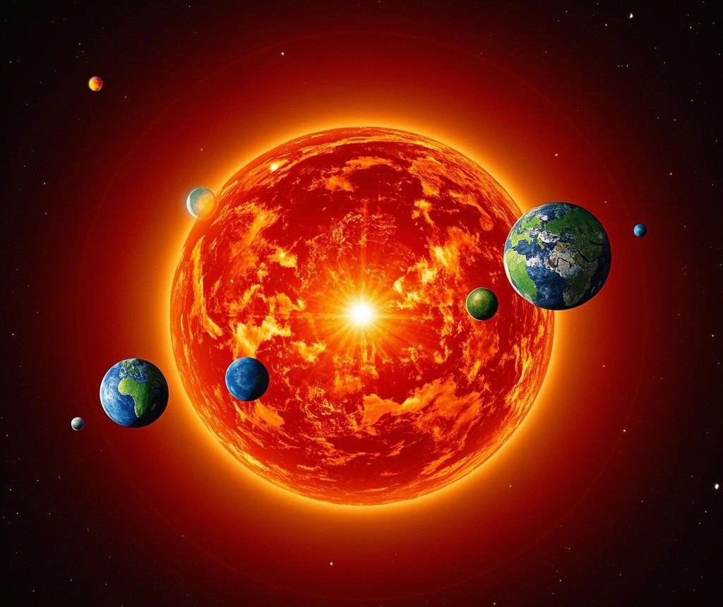 how many earths can fit in the sun