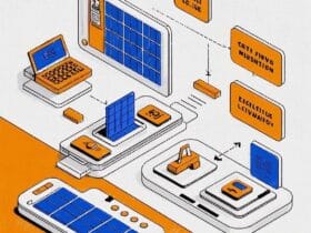 how to make a flow chart for solar panels​