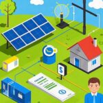 how do solar panels work with your electric bill​