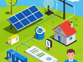 how do solar panels work with your electric bill​